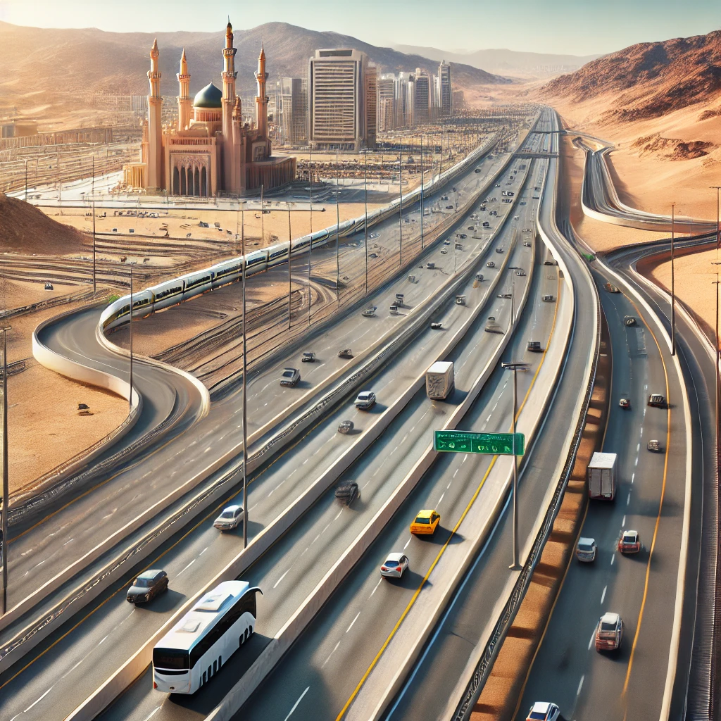 makkah to madinah distance