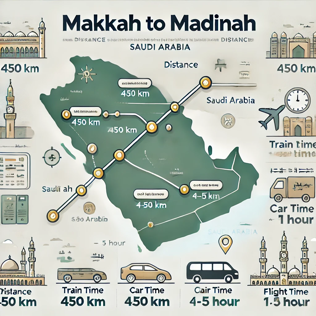 Makkah to Madinah