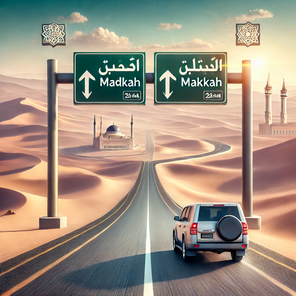 Madinah to Makkah Cab