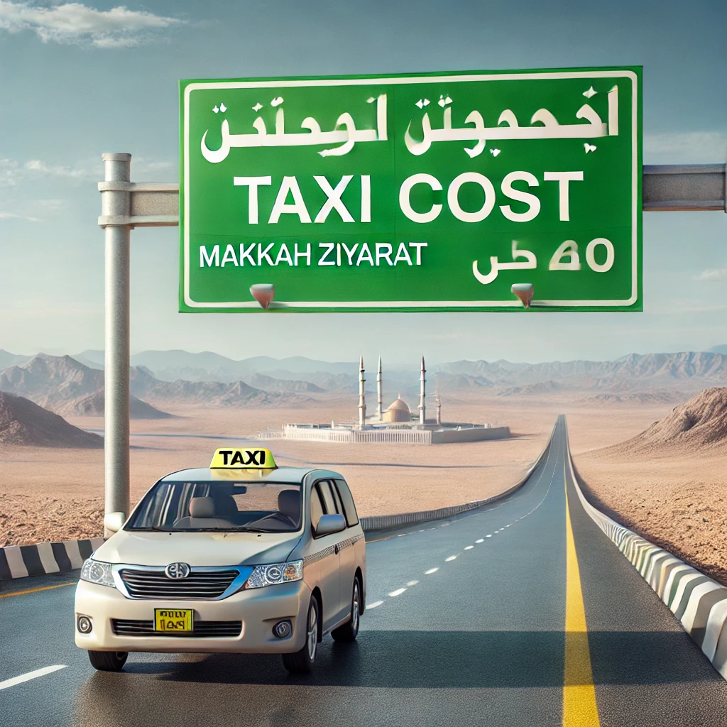 Makkah ziyarat taxi cost