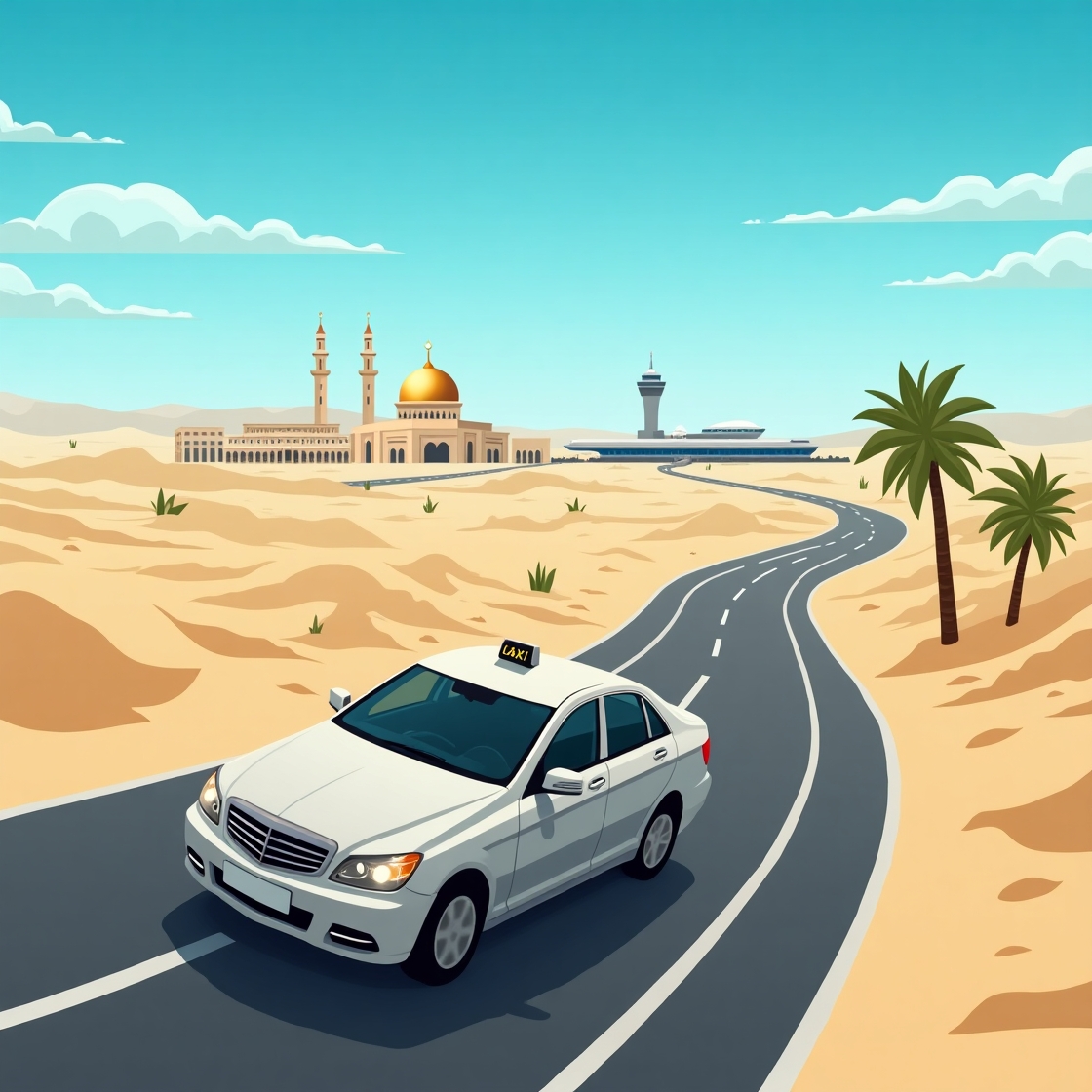 Makkah to Jeddah Airport Taxi Fare