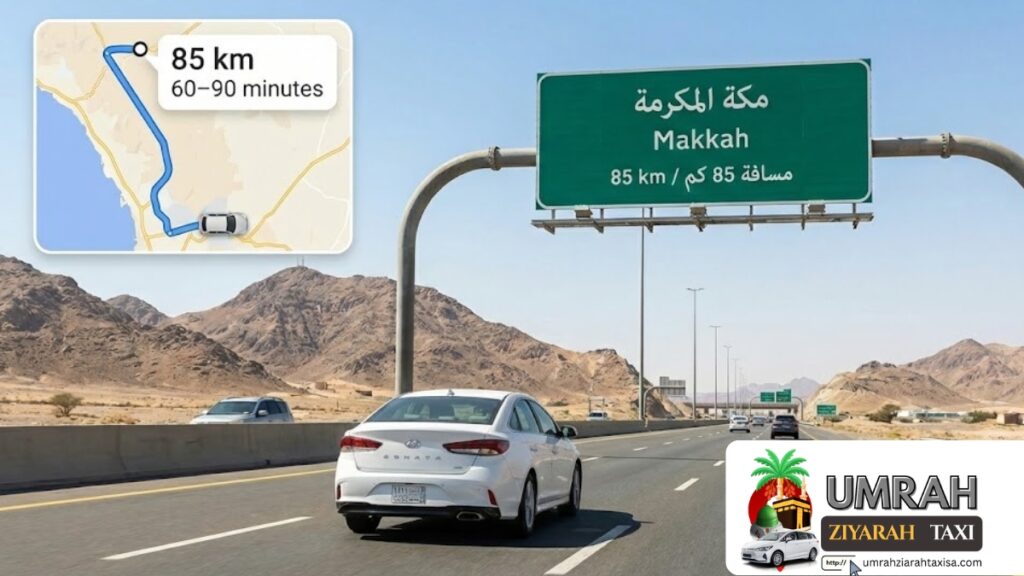 Jeddah Makkah Distance